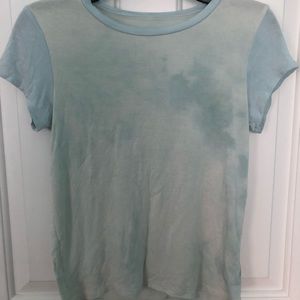 Tie dye blue tee